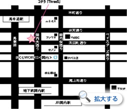 さくらWORKS　わくわく交流サロン　会場付近の地図