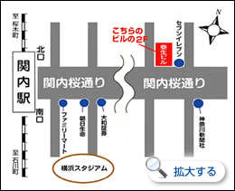 さくらWORKS　わくわく交流サロン　会場付近の地図
